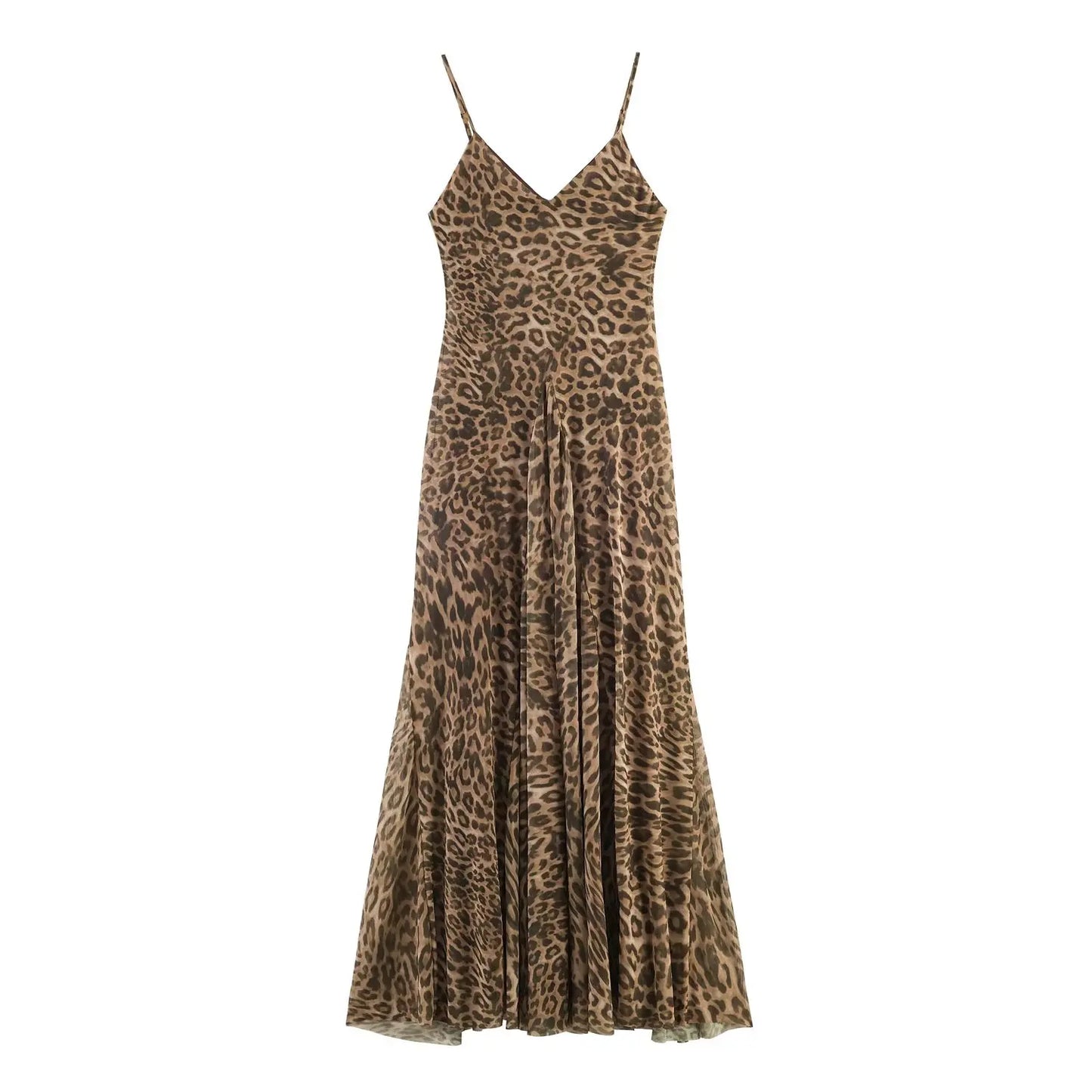 Vestido Longo Savannah Leopard - Casual Chic l CAROL ESPAÇO FASHION