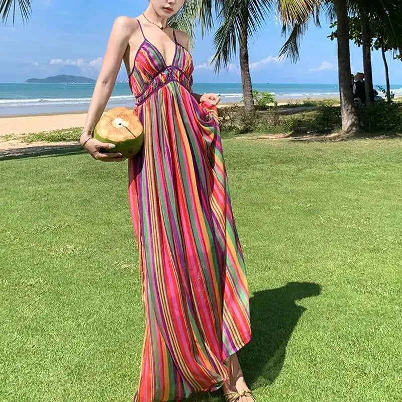 Vestido Longo Furta Cor
