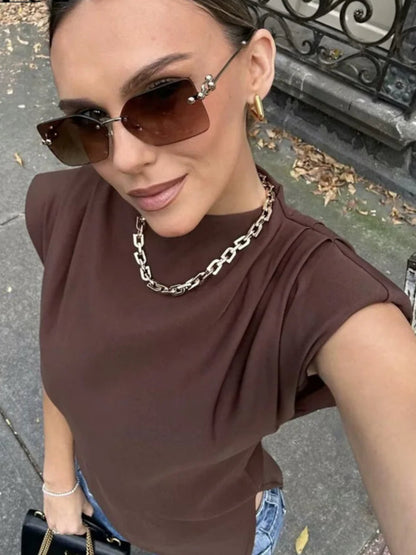 blusa , blusafeminina , blusaassimetrica , blusabasicafeminina