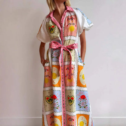 Vestido Patch Color Pastel