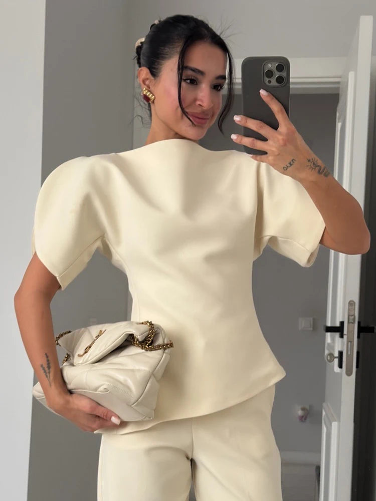 Blusa Feminina Elegance Puff - Casual Chic l CAROL ESPAÇO FASHION