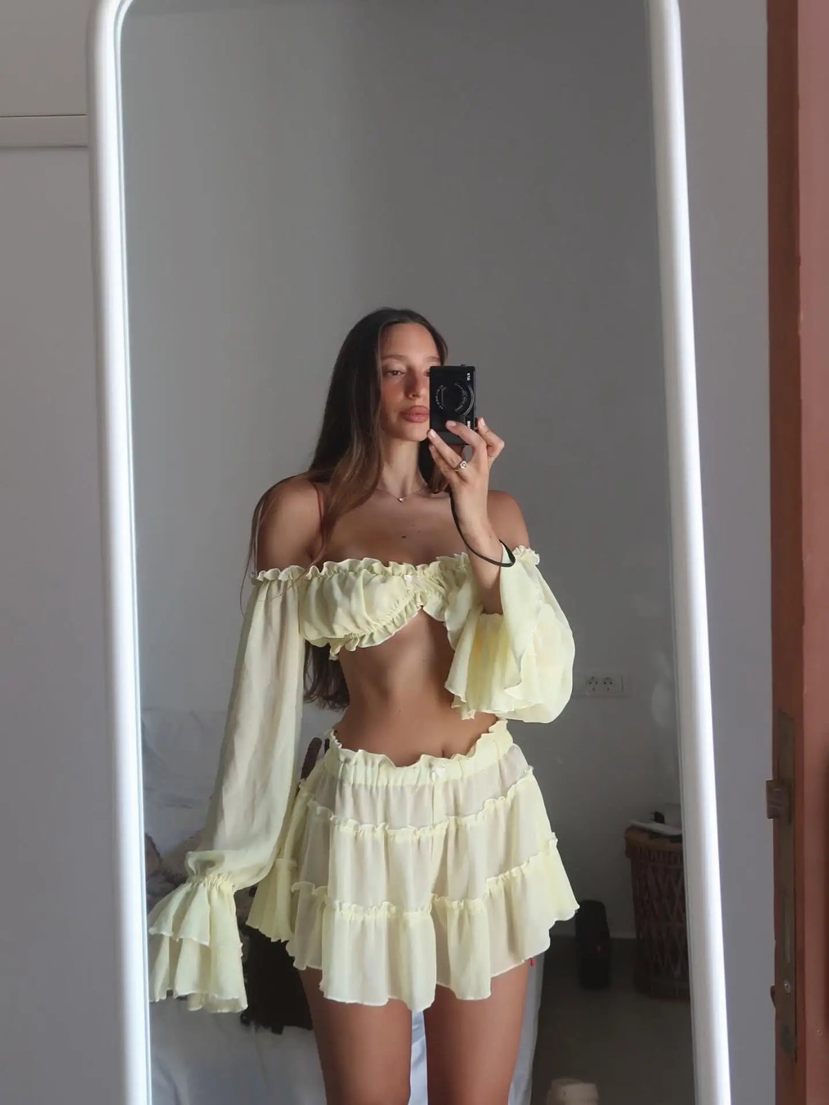 conjunto , contofeminino , conjuntoamarelo , contofemininoamarelo