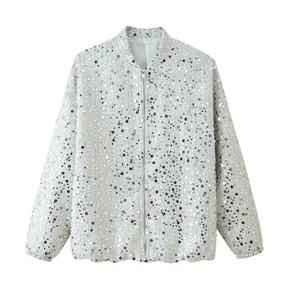 Jaqueta Shine Glam Paetê