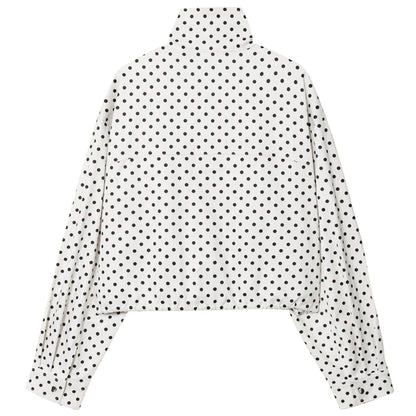 Conjunto Poá Noir - Outono Inverno l CAROL ESPAÇO FASHION