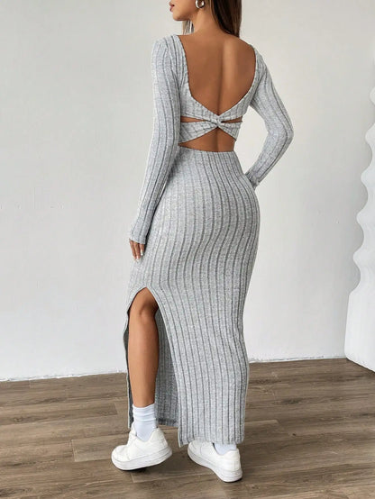 vestido , vestidocanelado , vestidolongo , vestidocinza