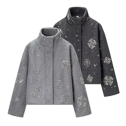 Casaco Snow Crystal - Outono Inverno l CAROL ESPAÇO FASHION