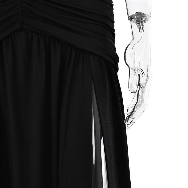 vestido , vestidolongo ,vestidomarrom, vestidolongofenda, vestidopreto , vestidobrancolongo