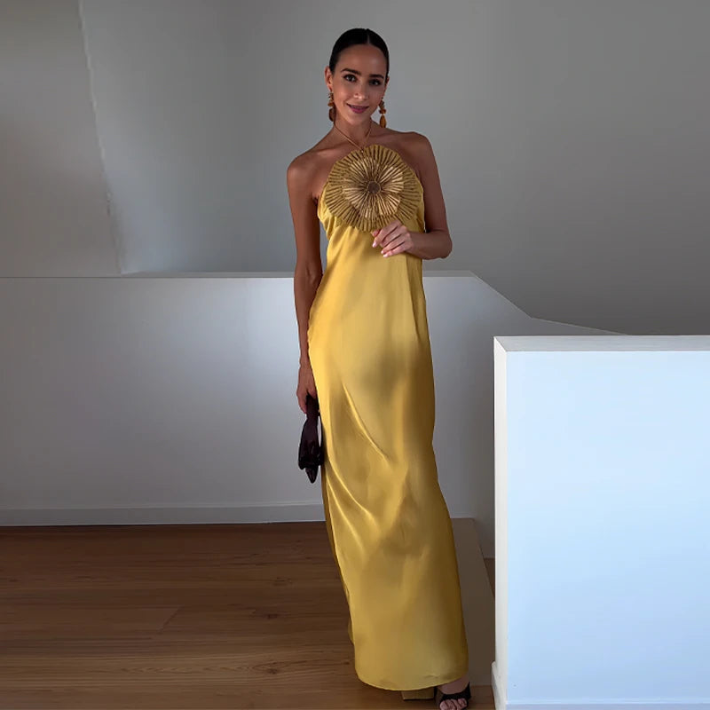 vestido , vestidolongo , vestidolongodourado 