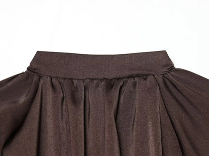 Conjunto Cetim Espresso Luxe - Outono Inverno l CAROL ESPAÇO FASHION
