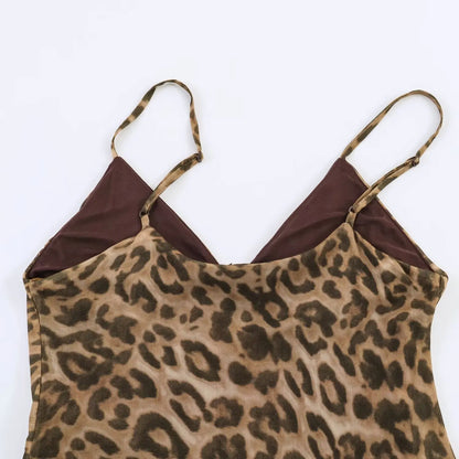 Vestido Longo Savannah Leopard - Casual Chic l CAROL ESPAÇO FASHION