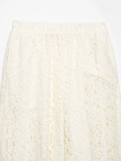 Calça Renda Boho - Casual Chic l CAROL ESPAÇO FASHION