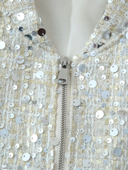 Jaqueta Shine Glam Paetê