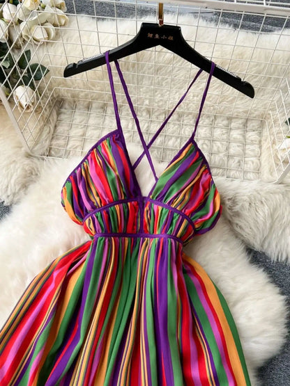 Vestido Longo Furta Cor