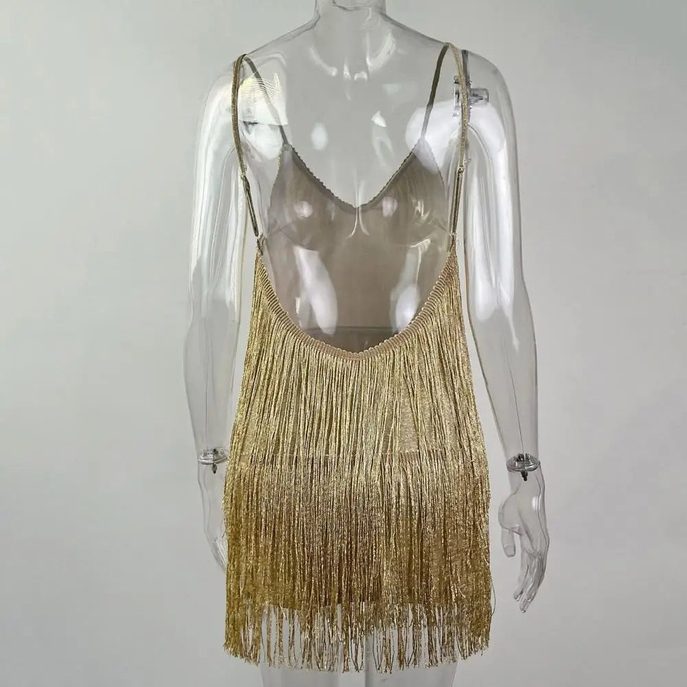 vestidofranja , vestidoprata , vestidopratafranjacurto ,vestidocurtofranja ,vestidofranjadourado 