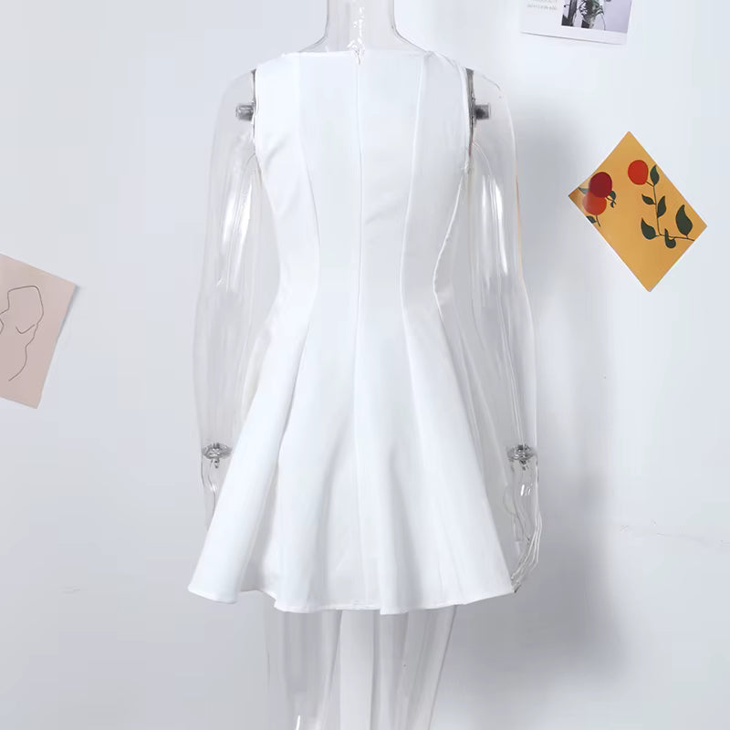 Vestido Colegial Alfaiataria Regata - Alfaiataria l CAROL ESPAÇO FASHION