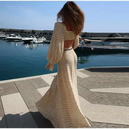 Conjunto Poá Belle Époque - Casual Chic l CAROL ESPAÇO FASHION