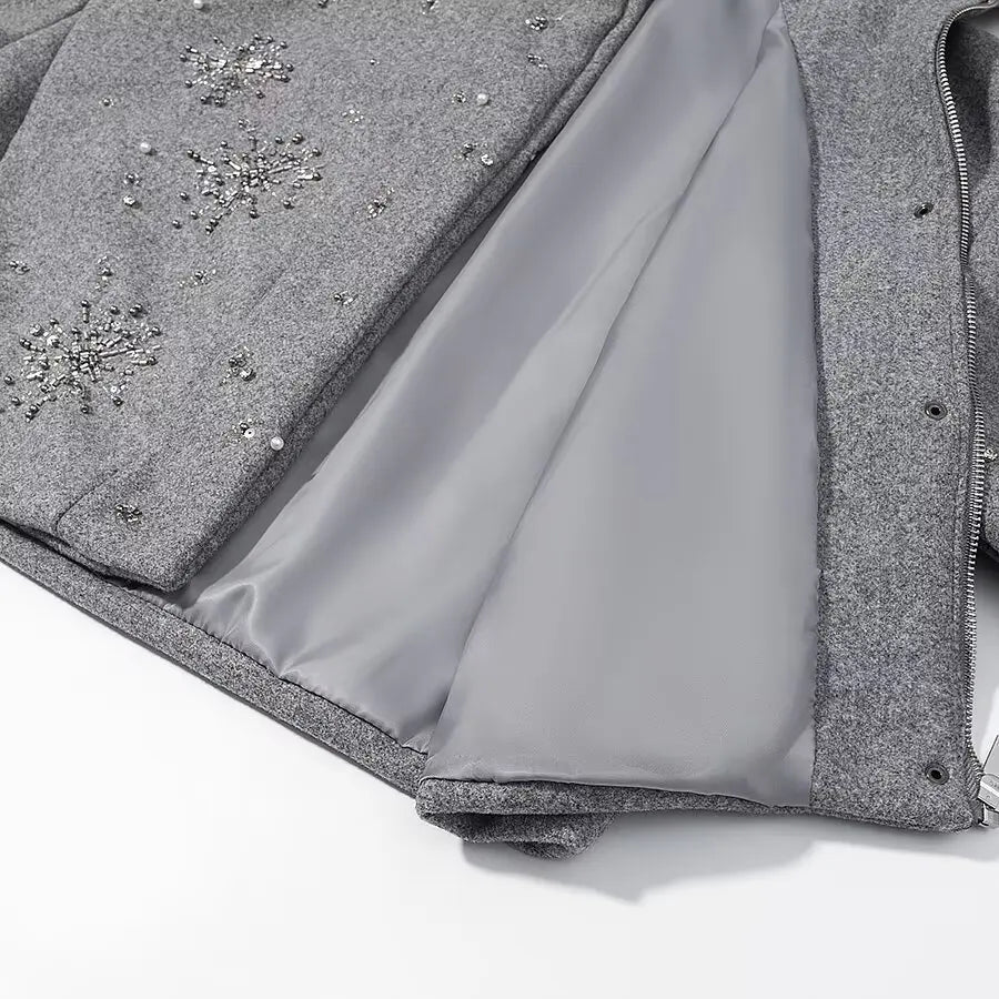 Casaco Snow Crystal - Outono Inverno l CAROL ESPAÇO FASHION