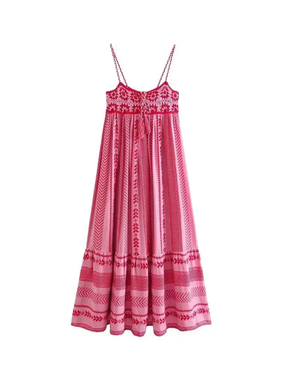 vestido , vestidolongo , vestidorosalongo , vestidolongorosa