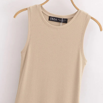 Vestido Preto Midi Minimalista