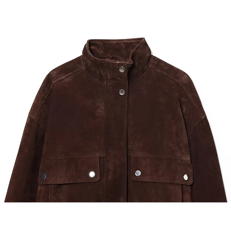 Jaqueta Suede Verona - Outono Inverno l CAROL ESPAÇO FASHION
