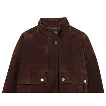 Jaqueta Suede Verona - Outono Inverno l CAROL ESPAÇO FASHION