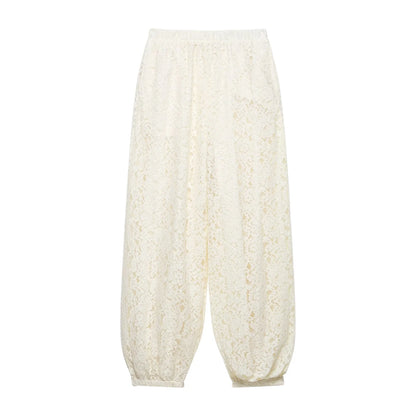 Calça Renda Boho - Casual Chic l CAROL ESPAÇO FASHION