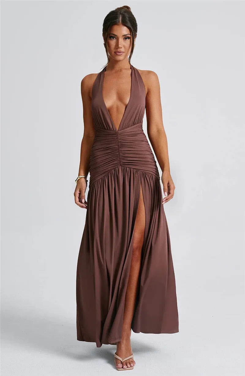 vestido , vestidolongo ,vestidomarrom, vestidolongofenda, vestidopreto , vestidobrancolongo
