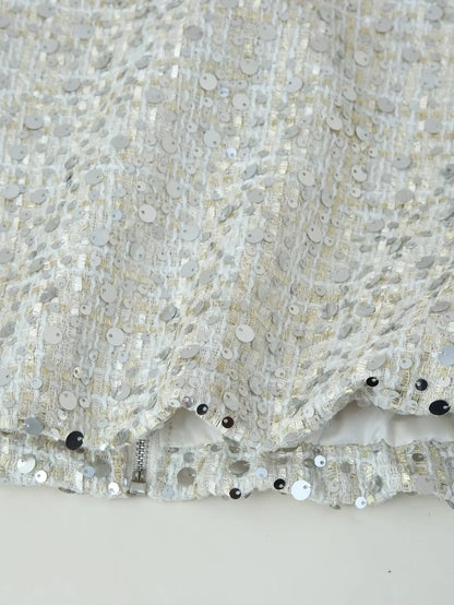 Jaqueta Shine Glam Paetê