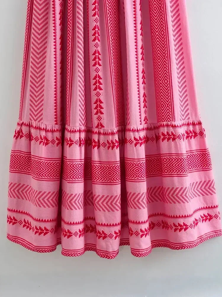 vestido , vestidolongo , vestidorosalongo , vestidolongorosa