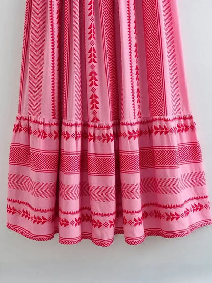 vestido , vestidolongo , vestidorosalongo , vestidolongorosa