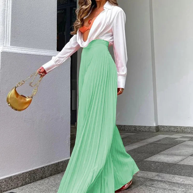 calça , calçaplissada , calçafemininaplissada 