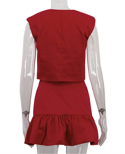 conjunto , conjuntofemininoalfaiataria,conjuntofemininorosa , conjuntofemininovermelho , conjuntovermelhofeminino 