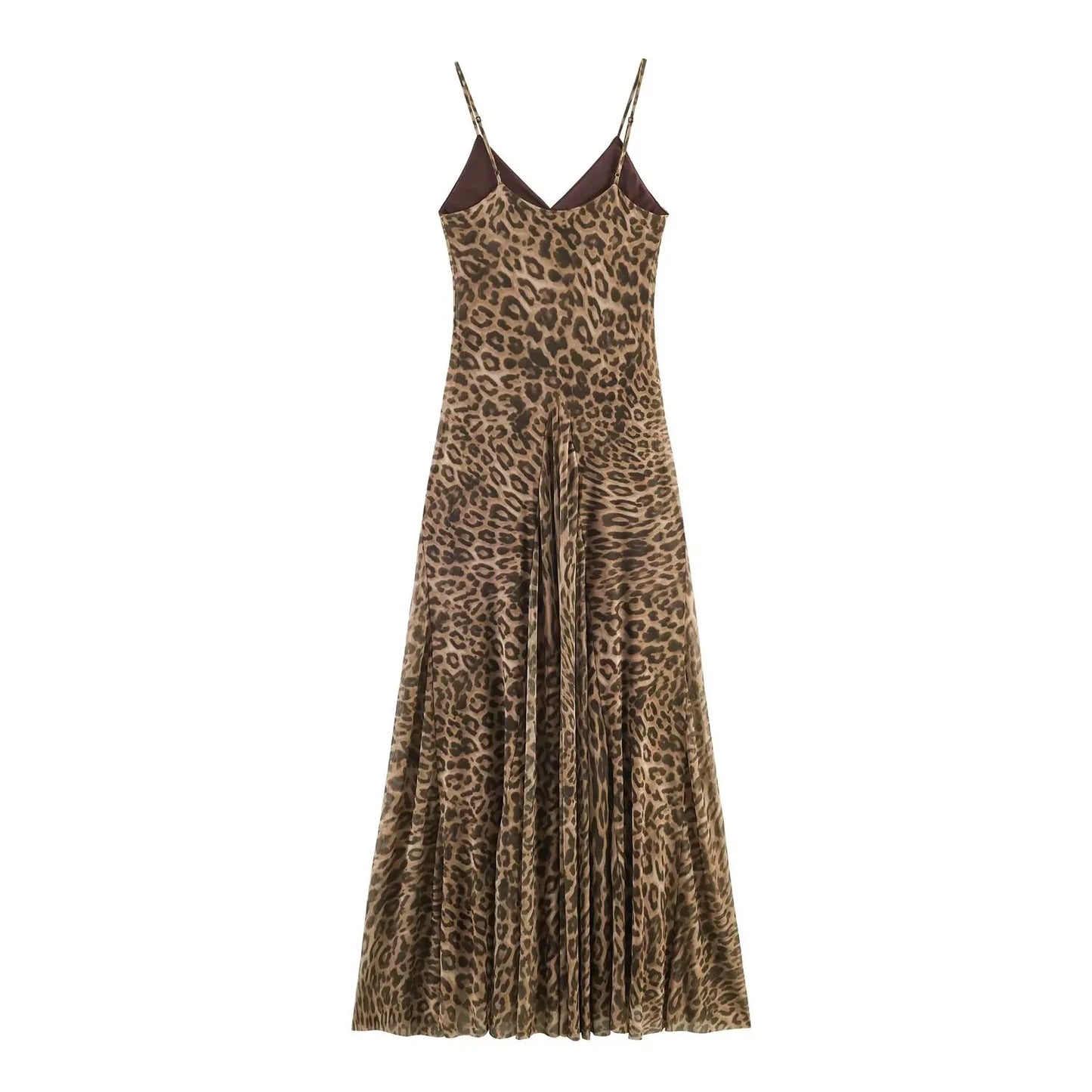 Vestido Longo Savannah Leopard - Casual Chic l CAROL ESPAÇO FASHION