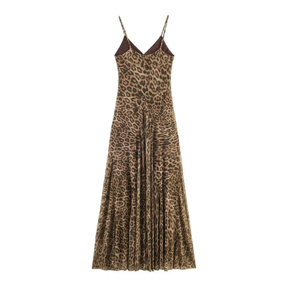 Vestido Longo Savannah Leopard - Casual Chic l CAROL ESPAÇO FASHION