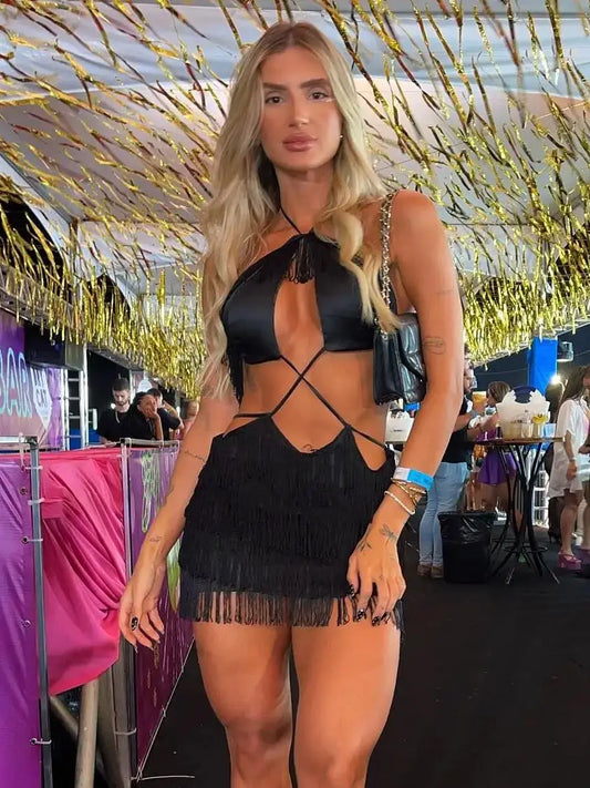 vestido , vestidofranja ,vestidofranjapreto , vestidopretofranja , vestidocurtofranja 