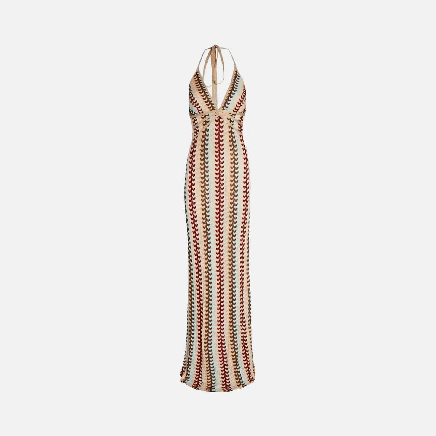 Vestido Longo Étnico