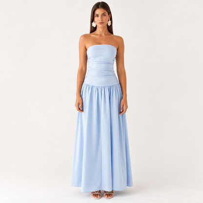 Vestido Longo Tomara que Caia - Outono Inverno l CAROL ESPAÇO FASHION