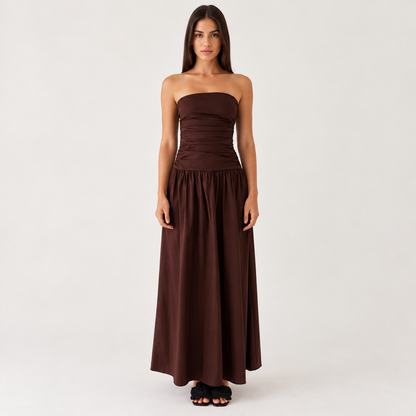 Vestido Longo Tomara que Caia - Outono Inverno l CAROL ESPAÇO FASHION