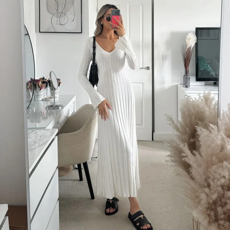 Vestido Longo Elegance Knit
