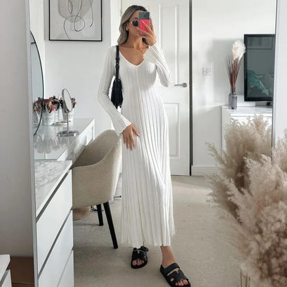 Vestido Longo Elegance Knit