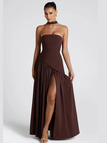Vestido Longo Tule Yris