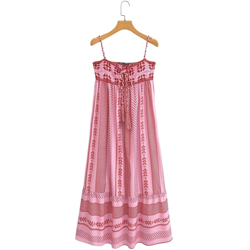 vestido , vestidolongo , vestidorosalongo , vestidolongorosa
