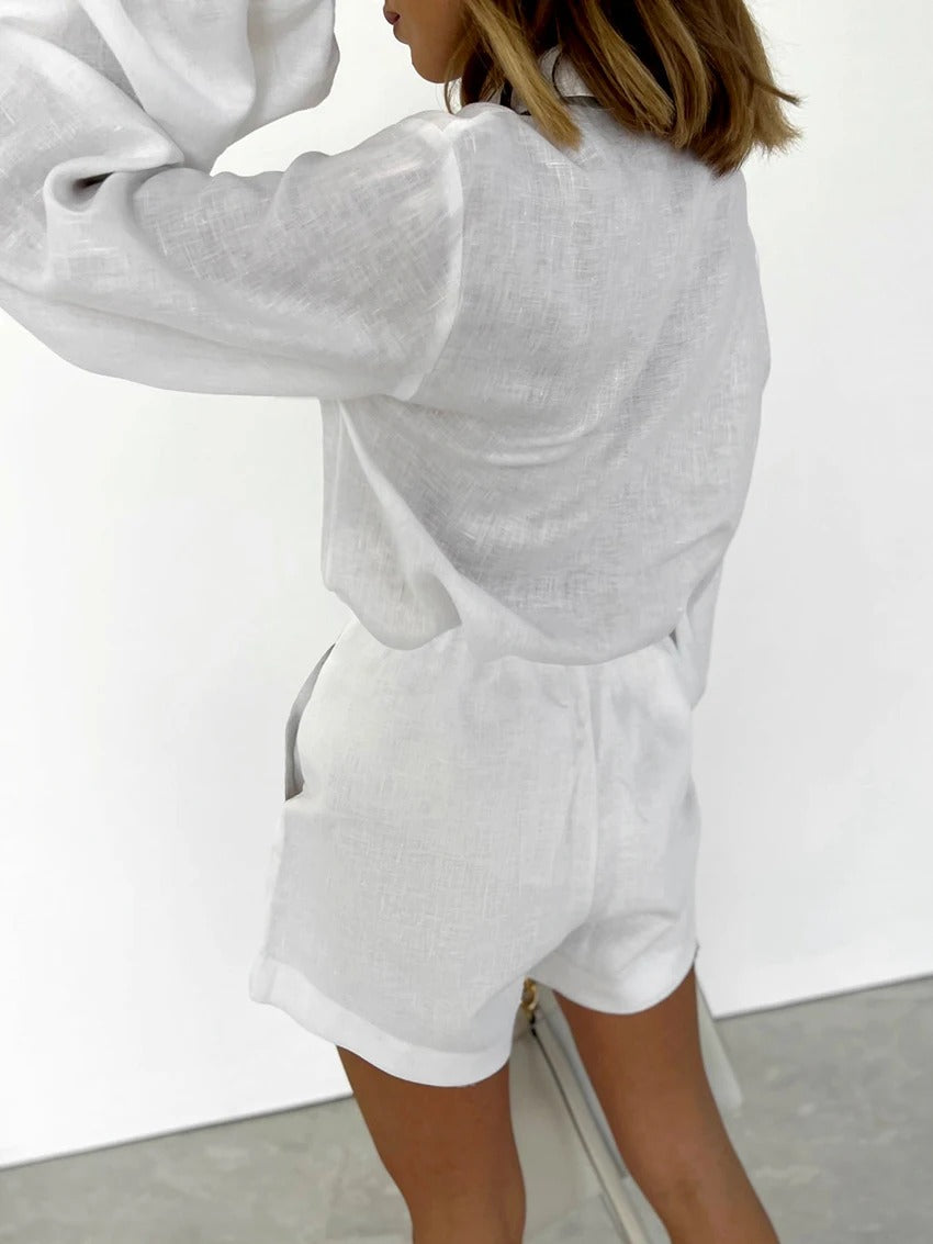 conjunto , conjuntoshorteblusa , conjuntoalfaiataria , conjuntosocialfeminino