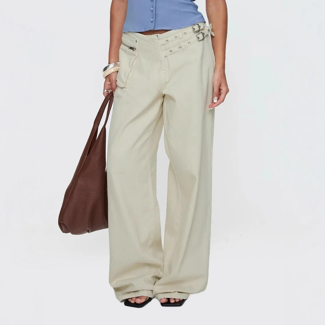 Calça Wide Leg Street Fashion - Outono Inverno l CAROL ESPAÇO FASHION