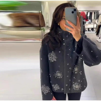 Casaco Snow Crystal - Outono Inverno l CAROL ESPAÇO FASHION