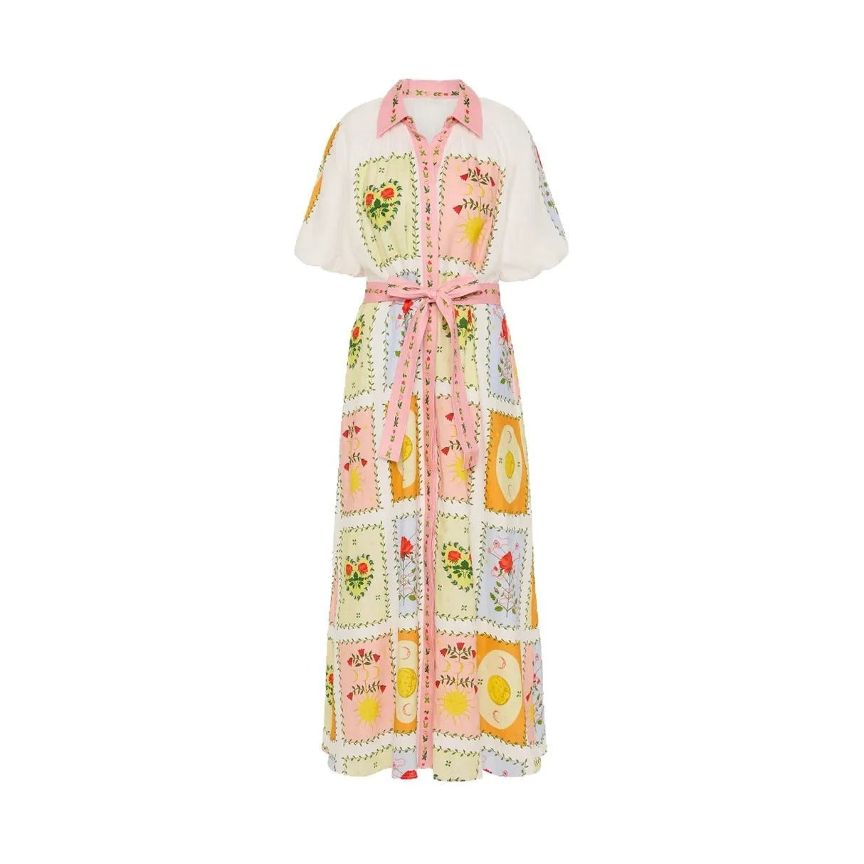 Vestido Patch Color Pastel