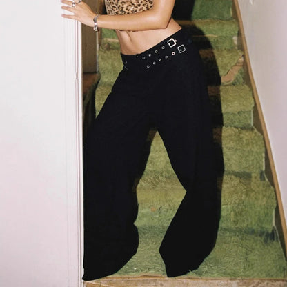 Calça Wide Leg Street Fashion - Outono Inverno l CAROL ESPAÇO FASHION