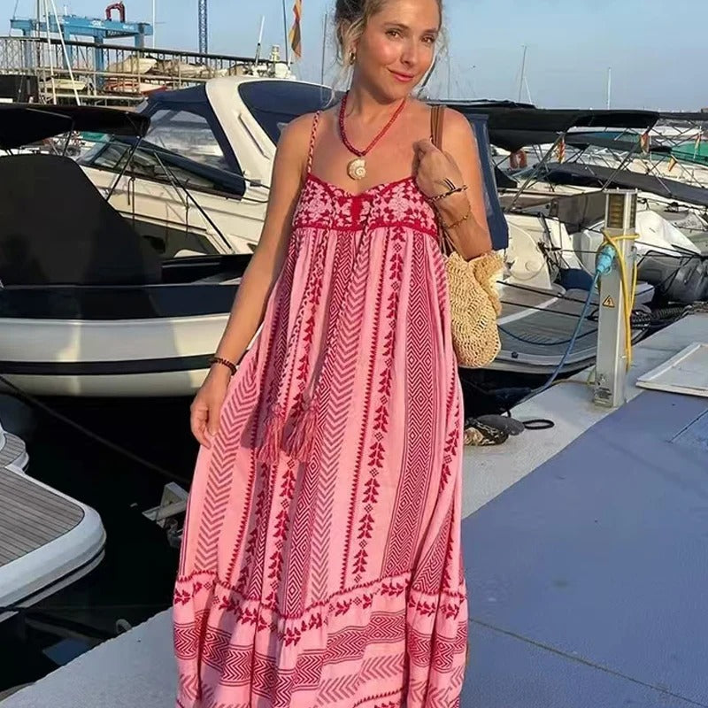 vestido , vestidolongo , vestidorosalongo , vestidolongorosa