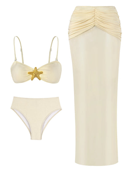 Conjunto Marbella 3 Peças - Moda Praia  l CAROL ESPAÇO FASHION