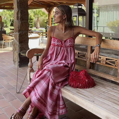vestido , vestidolongo , vestidorosalongo , vestidolongorosa